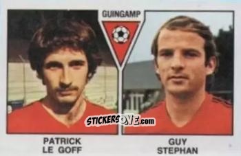 Cromo Patrick Le Goff / Guy Stephan - Football France 1978-1979 n. 493 - Panini