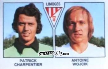 Sticker Patrick Charpentier / Antone Wojcik - Football France 1978-1979 n. 501 - Panini