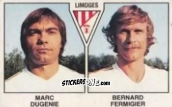 Sticker Marc Dugenie / Bernard Fermigier - Football France 1978-1979 n. 502 - Panini