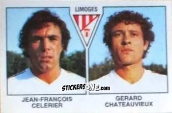 Sticker Jean-Francois Celerier / Gerard Chateauvieux - Football France 1978-1979 n. 503 - Panini