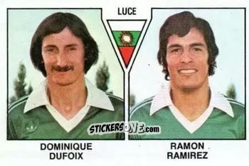Cromo Dominique Dufoix / Ramon Ramirez - Football France 1978-1979 n. 511 - Panini