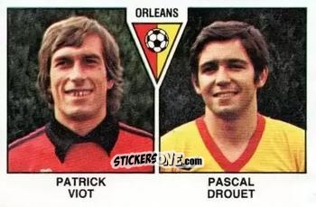 Cromo Patrick Viot / Pascal Drouet - Football France 1978-1979 n. 525 - Panini
