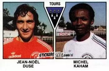 Cromo Jean-Noel Duse / Michel Kaham - Football France 1978-1979 n. 549 - Panini