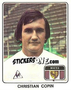 Figurina Christian Copin - Football France 1977-1978 n. 119 - Panini