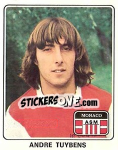 Figurina Andre Tuybens - Football France 1977-1978 n. 143 - Panini
