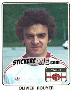 Figurina Olivier Rouyer - Football France 1977-1978 n. 158 - Panini