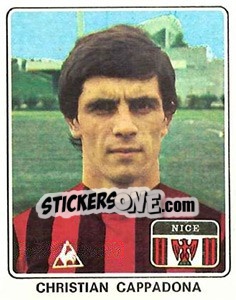 Figurina Christian Cappadona - Football France 1977-1978 n. 189 - Panini