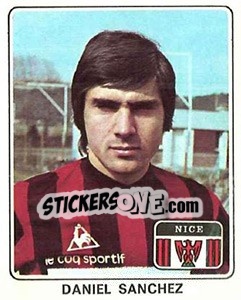 Sticker Daniel Sanchez - Football France 1977-1978 n. 193 - Panini