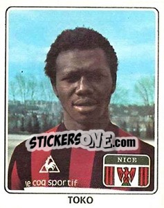 Figurina Toko - Football France 1977-1978 n. 196 - Panini