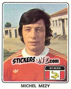 Cromo Michel Mezy - Football France 1977-1978 n. 266 - Panini