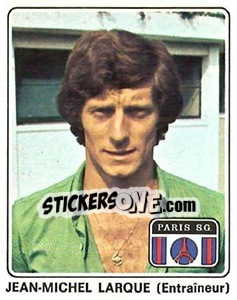 Figurina Jean-Michel Larque - Football France 1977-1978 n. 273 - Panini