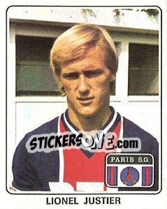 Cromo Lionel Justier - Football France 1977-1978 n. 281 - Panini