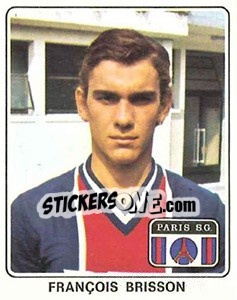 Figurina Francois Brisson - Football France 1977-1978 n. 287 - Panini