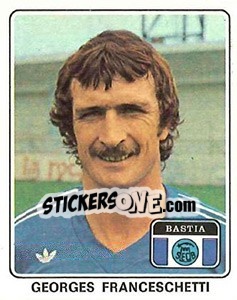 Figurina Georges Franceschetti - Football France 1977-1978 n. 10 - Panini