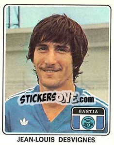 Figurina Jean-Louis Desvignes - Football France 1977-1978 n. 12 - Panini