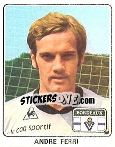 Cromo Andre Ferri - Football France 1977-1978 n. 31 - Panini