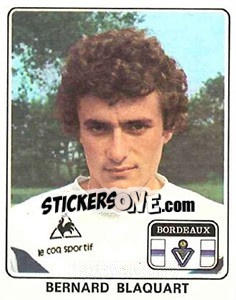 Figurina Bernard Blaquart - Football France 1977-1978 n. 36 - Panini