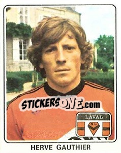 Figurina Herve Gauthier - Football France 1977-1978 n. 44 - Panini