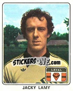 Figurina Jacky Lamy - Football France 1977-1978 n. 54 - Panini