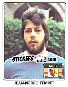 Cromo Jean-Pierre Tempet - Football France 1977-1978 n. 58 - Panini