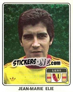 Figurina Jean-Marie Elie - Football France 1977-1978 n. 65 - Panini