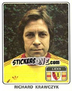 Cromo Richard Krawczyk - Football France 1977-1978 n. 67 - Panini