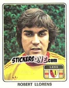 Cromo Robert Llorens - Football France 1977-1978 n. 69 - Panini