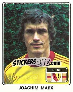 Cromo Joachim Marx - Football France 1977-1978 n. 70 - Panini
