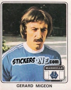 Cromo Gerard Migeon - Football France 1977-1978 n. 94 - Panini