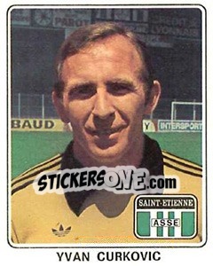 Cromo Yvan Curkovic - Football France 1977-1978 n. 328 - Panini