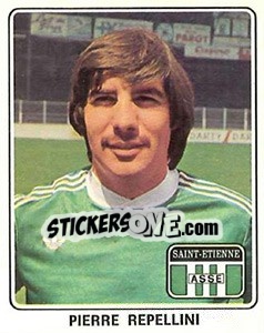 Figurina Pierre Repellini - Football France 1977-1978 n. 334 - Panini