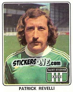 Cromo Patrick Revelli - Football France 1977-1978 n. 339 - Panini