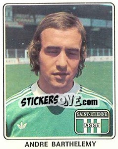 Cromo Andre Barthelemy - Football France 1977-1978 n. 342 - Panini