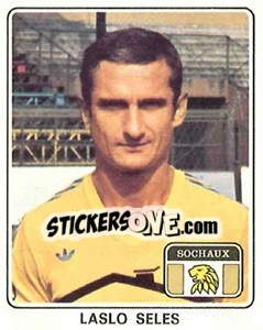 Figurina Laslo Seles - Football France 1977-1978 n. 348 - Panini