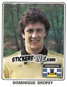 Figurina Dominique Dropsy - Football France 1977-1978 n. 364 - Panini