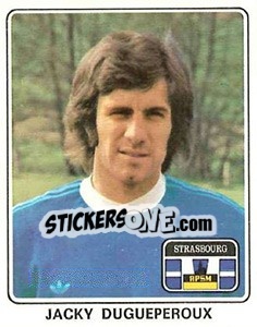 Cromo Jacky Dugueperoux - Football France 1977-1978 n. 366 - Panini
