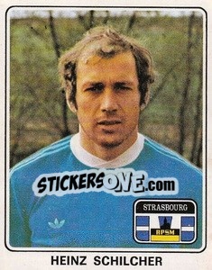 Cromo Heinz Schilcher - Football France 1977-1978 n. 370 - Panini