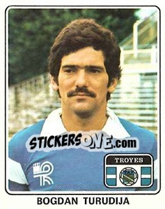 Cromo Bogdan Turudija - Football France 1977-1978 n. 395 - Panini