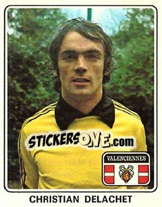 Figurina Christian Delachet - Football France 1977-1978 n. 400 - Panini