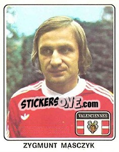 Cromo Zygmunt Masczyk - Football France 1977-1978 n. 408 - Panini