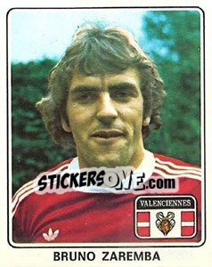 Figurina Bruno Zaremba - Football France 1977-1978 n. 414 - Panini