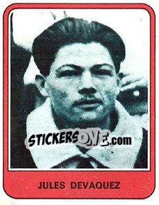 Figurina Jules Devaquez - Football France 1977-1978 n. 415 - Panini