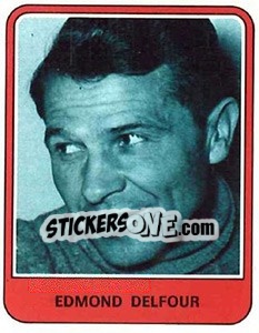 Figurina Edmond Delfour - Football France 1977-1978 n. 419 - Panini