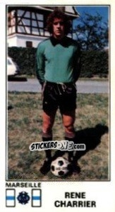 Sticker Rene Charrier - Football France 1976-1977 n. 142 - Panini