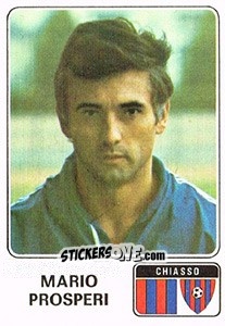 Sticker Mario Prosperi - Football Switzerland 1978-1979 n. 51 - Panini