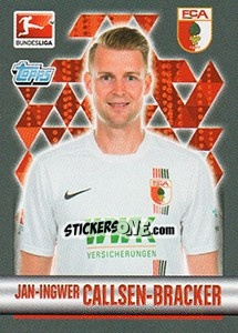 Cromo Jan-Ingwer Callsen-Bracker - German Football Bundesliga 2015-2016 n. 12 - Topps