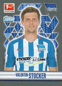 Sticker Valentin Stocker - German Football Bundesliga 2015-2016 n. 43 - Topps