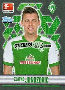 Figurina Zlatko Junuzovic - German Football Bundesliga 2015-2016 n. 63 - Topps