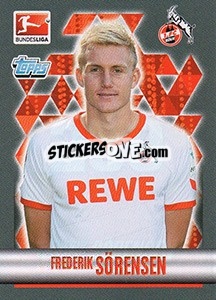 Sticker Frederik Sörensen - German Football Bundesliga 2015-2016 n. 230 - Topps
