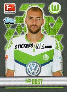 Sticker Bas Dost - German Football Bundesliga 2015-2016 n. 397 - Topps